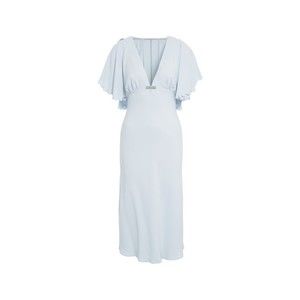 Elisabetta Franchi Calf-Length Blue Retro Dress - NWT